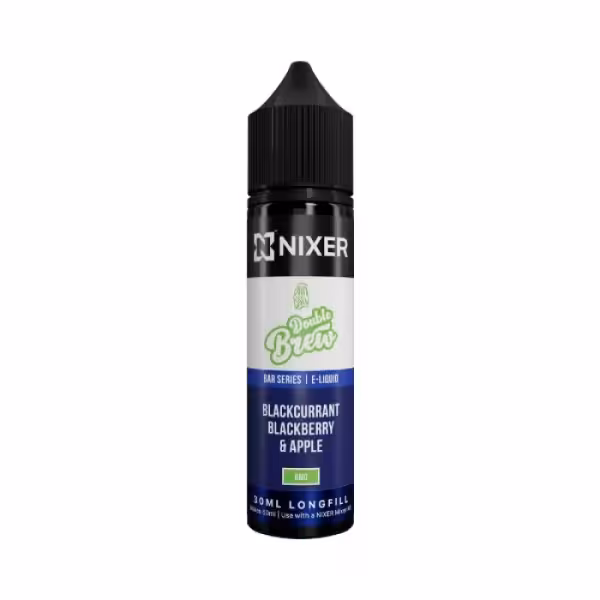 Nixer Ohm Brew Blackcurrant Blackberry & Apple Longfill 30ml