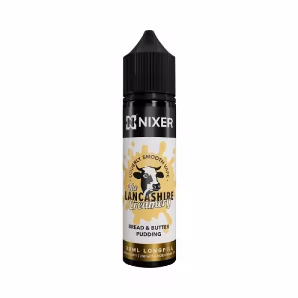 Nixer The Lancashire Creamery Bread & Butter Pudding Longfill 30ml