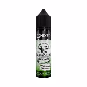 Nixer x The Lancashire Creamery Farm Shop Apple Sugar Doughnut Longfill 30ml