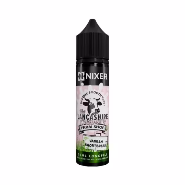 Nixer The Lancashire Creamery Farm Shop Vanilla Shortbread Longfill 30ml