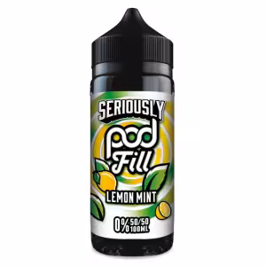 Doozy Vape Seriously Pod Fill Lemon Mint Shortfill E-Liquid 100ml [Lemon Mint]