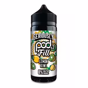Doozy Vape Seriously Pod Fill 2 Lemon Kiwi Shortfill E-Liquid 100ml [Lemon Kiwi]