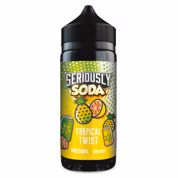 Doozy Vape Seriously Soda Nic Salt Tropical Twist [100ml] [Tropical Twist]