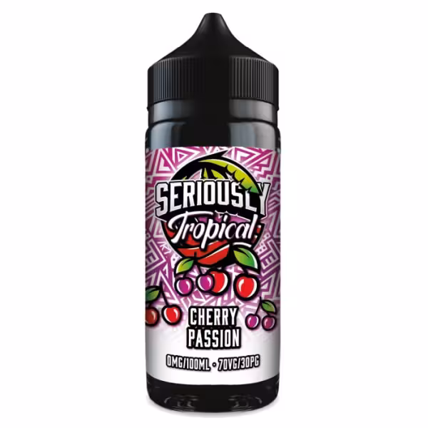 Doozy Vape Seriously Tropical Cherry Passion Shortfill E-Liquid 100ml [Cherry Passion]