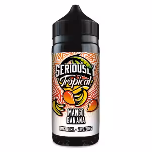 Doozy Vape Seriously Tropical Mango Banana Shortfill E-Liquid 100ml [Mango Banana]