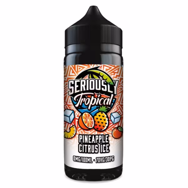 Doozy Vape Seriously Tropical Pineapple Citrus Ice Shortfill 100ml [Pineapple Citrus Ice]