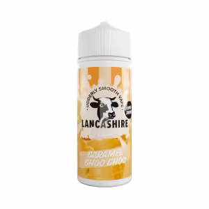 The Lancashire Creamery Ice Creamery Caramel Choo Choo Shortfill E-Liquid 100ml