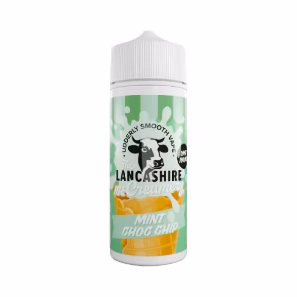 The Lancashire Creamery Ice Creamery Mint Choc Chip Shortfill 100ml