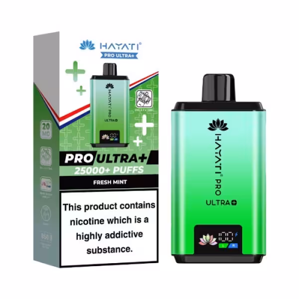 Hayati Pro Ultra+ 25000 Pod Kit [Fresh Mint]