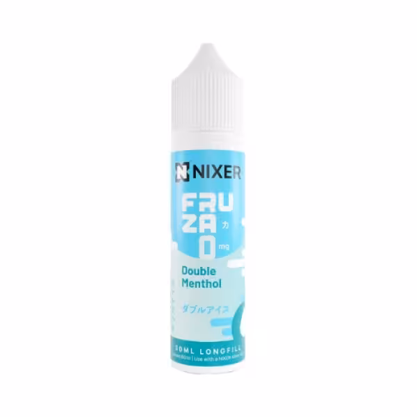 Nixer X Fruza Double Menthol Longfill 30ml