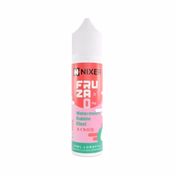Nixer X Fruza Watermelon Bubble Blast Longfill 30ml