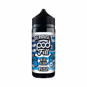 Doozy Vape Seriously Pod Fill 3 Blue Slush Shortfill E-Liquid 100ml [Blue Slush]