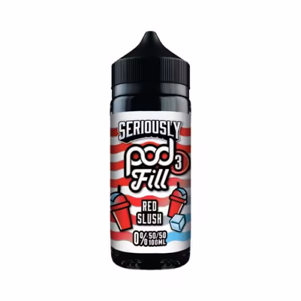 Doozy Vape Seriously Pod Fill 3 Red Slush Shortfill E-Liquid 100ml [Red Slush]