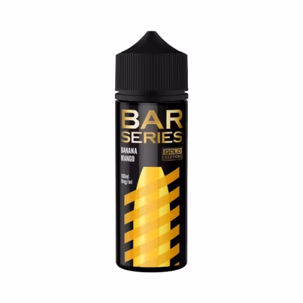 Bar Series Gold Edition Banana Mango Shortfill E-Liquid 100ml