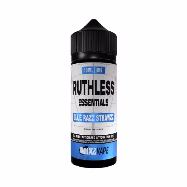 Ruthless Essentials Blue Razz Strawzz Shortfill 100ml