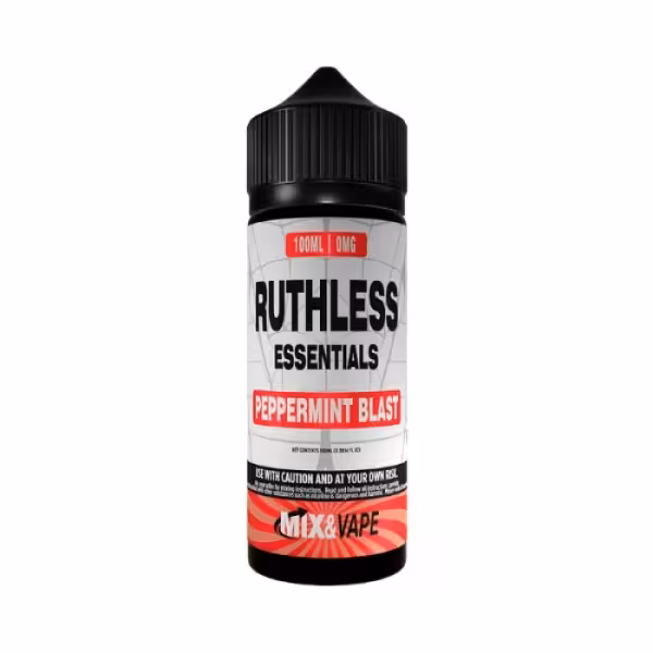 Ruthless Essentials Peppermint Blast Shortfill E-Liquid 100ml