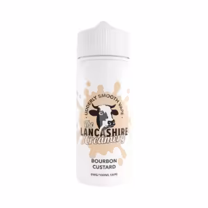 The Lancashire Creamery Bourbon Custard Shortfill E-Liquid 100ml