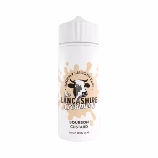 The Lancashire Creamery Bourbon Custard Shortfill E-Liquid 100ml