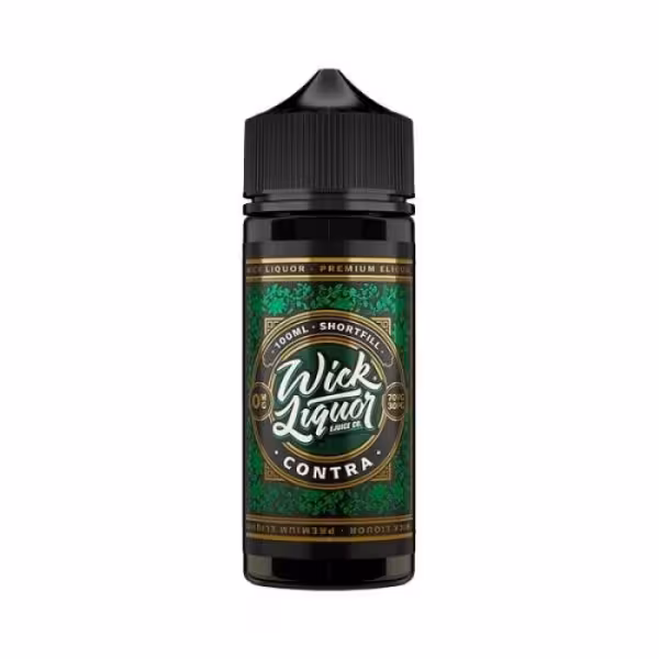 Wick Liquor Contra Shortfill E-Liquid 100ml