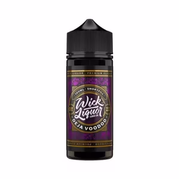 Wick Liquor Deja Voodoo Shortfill E-Liquid 100ml