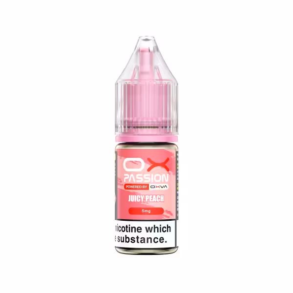 Ox Passion - Nic Salt - Berries Bust - Ox Passion Nic Salt Juicy Peach [5mg] [Juicy Peach 5mg]