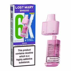 Lost Mary BM6000 Pod & Refill - Grape