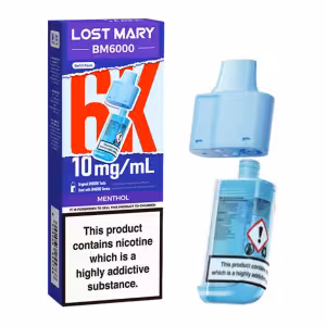 Lost Mary BM6000 Pod & Refill - Menthol