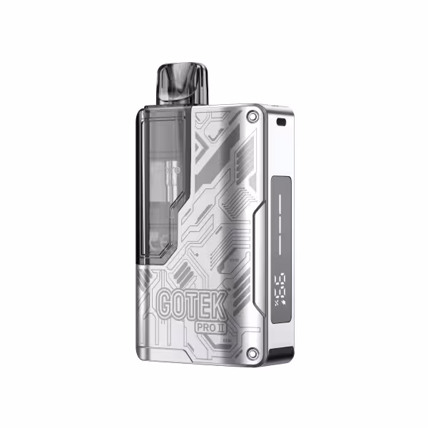 Aspire Gotek Pro 2 Pod Kit Black (USB-C) - Aspire Gotek Pro 2 USB-C Pod Kit [Silver]