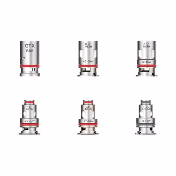 Vaporesso GTX Coils - 5 Pack - Vaporesso GTX Coils [0.2ohm Mesh] 5 Pack [Mesh 0.2ohm]