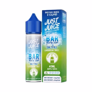 Just Juice Bar Below Zero Caribbean Twist Saltfill 40ml 0mg