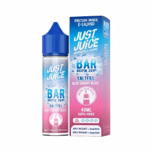 Just Juice Bar Below Zero Blue Cherry Blast Saltfill 40ml 0mg