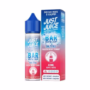 Just Juice Bar Below Zero Frozen Berry Gummy Saltfill 0mg 40ml