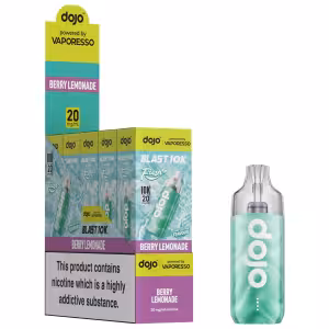 Vaporesso Dojo Blast 10K Berry Lemonade Nic Salt Disposable Vape 20mg
