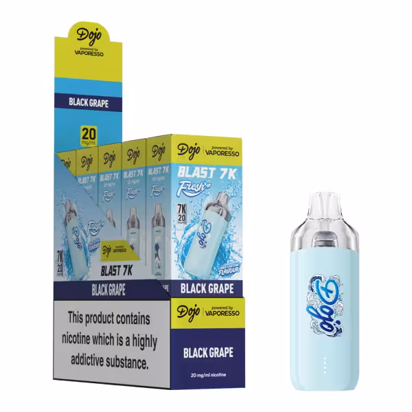 DOJO BLAST 7K Fresh Kit (Powered by Vaporesso) - DOJO BLAST 7K Fresh Kit (Powered by Vaporesso) [Black Grape 20mg]