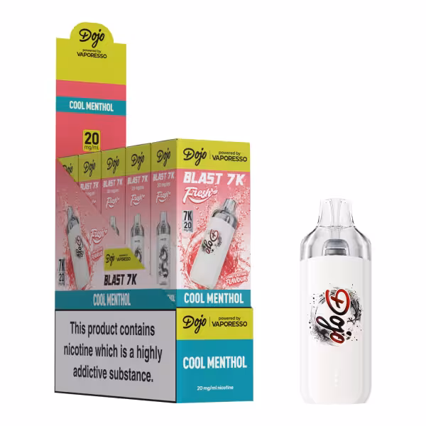 DOJO BLAST 7K Fresh Kit (Powered by Vaporesso) - DOJO BLAST 7K Fresh Kit (Powered by Vaporesso) [Cool Menthol 20mg]