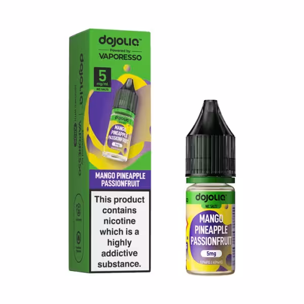 Vaporesso DOJOLIQ Nic Salt E-Liquid - Vaporesso DOJOLIQ Nic Salt Mango Pineapple Passionfruit [5mg] [Mango Pineapple Passionfruit 5mg]